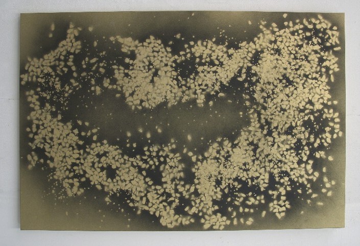 franck gribling, KOSMOGONIE II, 150 x 100,  november 2014 